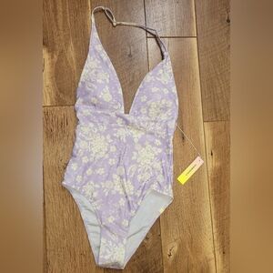 SummerSalt NWT Floral Swimsuit Size 4